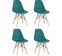 Стул Стул Груп eames, темно-бирюзовый, 4 шт. Y801 dark green BOX