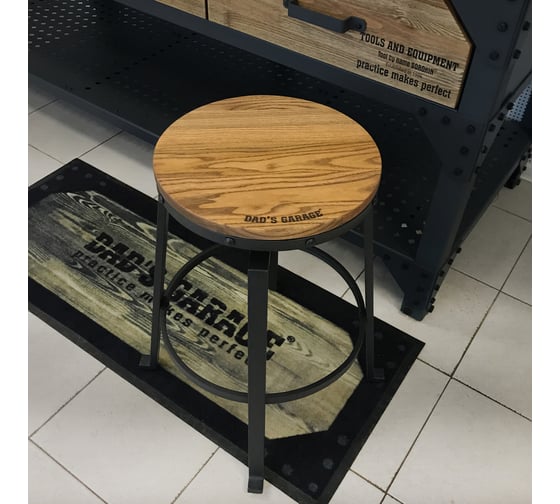 Стул Сорокин винтовой Iron Wood DAD`s Garage 35.808