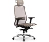 Кресло МЕТТА samurai s-3.04 mpes, темно-бежевый, подголовник светло-бежевый z312577679