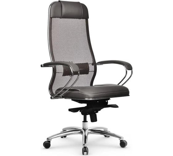 Кресло МЕТТА samurai sl-1.04 mpes, светло-коричневый/серый/серый z312819526
