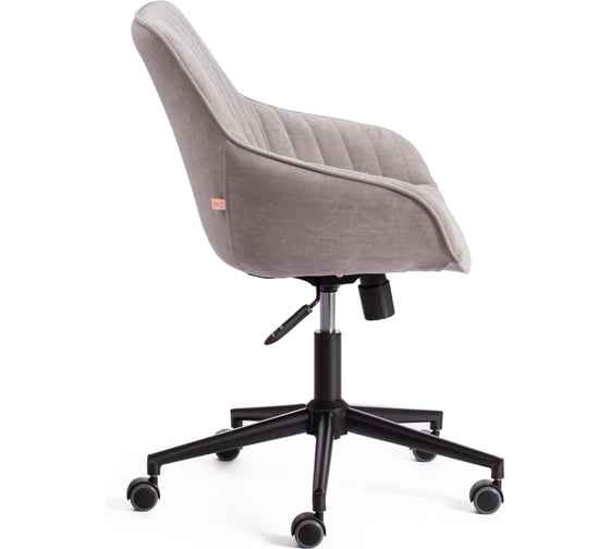 Кресло Tetchair dublin велюр clermon, светло-серый, 60 19960