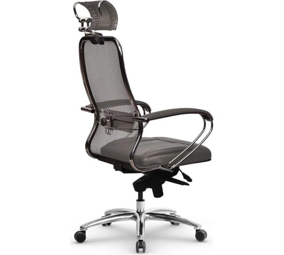 Кресло МЕТТА samurai sl-2.04 mpes, светло-коричневый/серый/серый z312424539