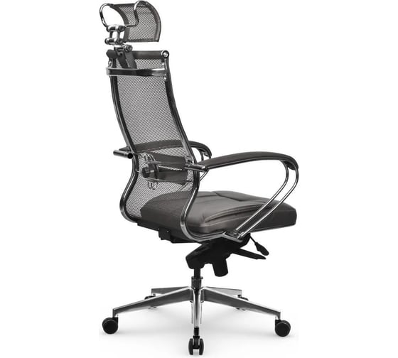Кресло МЕТТА samurai sl-2.051 mpes, светло-коричневый/серый/серый z312298604