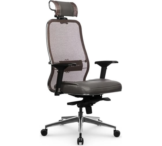 Кресло МЕТТА samurai sl-3.041 mpes, светло-коричневый/серый z312295917 1
