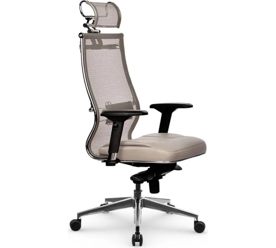 Кресло МЕТТА samurai sl-3.051 mpes, темно-бежевый/светло-бежевый z312294408