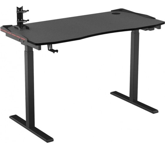 Стол для компьютера FoxGear с электроприводом и RGB-подсветкой, ширина 120 см FG-IE-47B