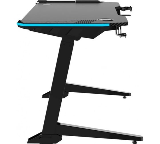 Стол для компьютера FoxGear с электроприводом и RGB-подсветкой, ширина 125 см FG-ZE-49B