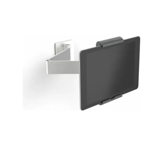 Настенный держатель для планшета Durable tablet holder wall arm, премиум, серебристый 893423