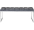 Банкетка GreenWeen ALBA, каркас н/ж сталь, сидение шенилл, цвет Steel Grey, Bulon, 1100x400x450 GW-ALBA-NER-SGREY-110-BL 5