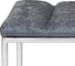 Банкетка GreenWeen ALBA, каркас н/ж сталь, сидение шенилл, цвет Steel Grey, Bulon, 1100x400x450 GW-ALBA-NER-SGREY-110-BL 8