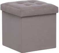 Пуф Leset Плуто складной с крышкой, велюр Velutto 08 (Какао) 1303-1350