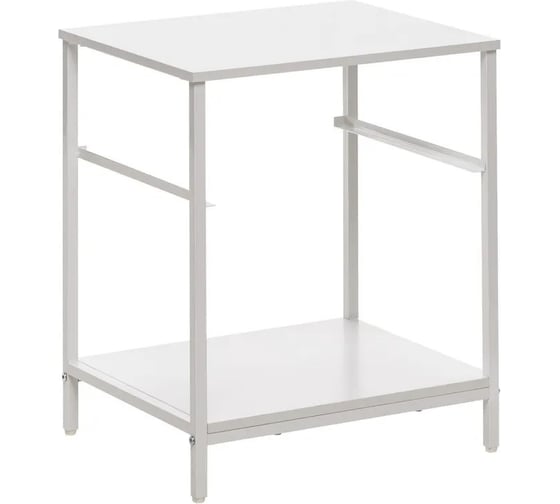 Комод Leset линкс с ящиком и полкой, каркас белый, ящики белые 12792-8106