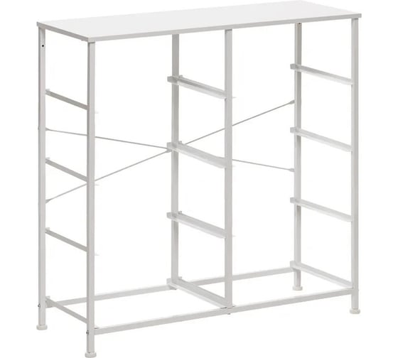 Комод Leset линкс 8 ящиков, каркас белый, ящики белые 12796-8144