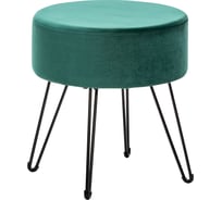 Пуф Leset кома, велюр зеленый 12875-9349