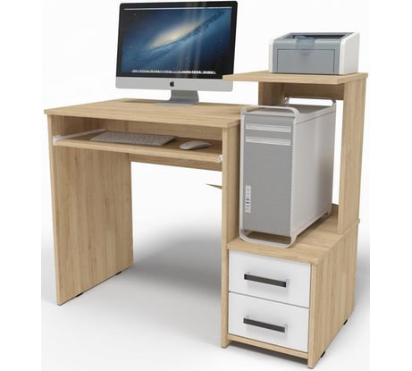 Письменный стол Woodville джаз-24 правый дуб сонома 328702