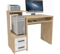 Письменный стол Woodville джаз-24 левый дуб сонома 377218