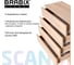 Комод BRABIX scandi cm-001, 750x330x730 мм, 4 ящика, лдсп, дуб сонома 641901 5