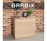 Комод BRABIX scandi cm-001, 750x330x730 мм, 4 ящика, лдсп, дуб сонома 641901 10