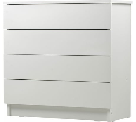 Комод BRABIX scandi cm-001, 750x330x730 мм, 4 ящика, лдсп, белый 941900 641900