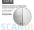 Комод BRABIX scandi cm-001, 750x330x730 мм, 4 ящика, лдсп, белый 941900 641900 3
