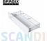 Комод BRABIX scandi cm-001, 750x330x730 мм, 4 ящика, лдсп, белый 941900 641900 6