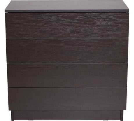 Комод BRABIX scandi cm-001, 750x330x730 мм, 4 ящика, лдсп, венге 641902