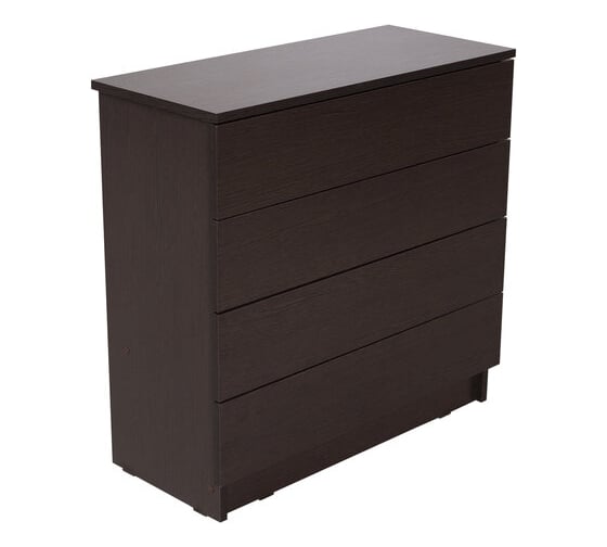 Комод BRABIX scandi cm-001, 750x330x730 мм, 4 ящика, лдсп, венге 641902