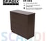 Комод BRABIX scandi cm-001, 750x330x730 мм, 4 ящика, лдсп, венге 641902 3