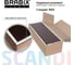 Комод BRABIX scandi cm-001, 750x330x730 мм, 4 ящика, лдсп, венге 641902 5
