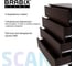 Комод BRABIX scandi cm-001, 750x330x730 мм, 4 ящика, лдсп, венге 641902 7