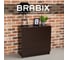 Комод BRABIX scandi cm-001, 750x330x730 мм, 4 ящика, лдсп, венге 641902 9