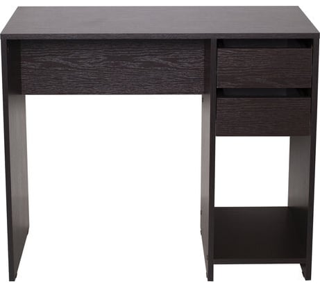 Письменный/компьютерный стол BRABIX scandi cd-017, 900x450x750 мм, 2 ящика, венге 641896