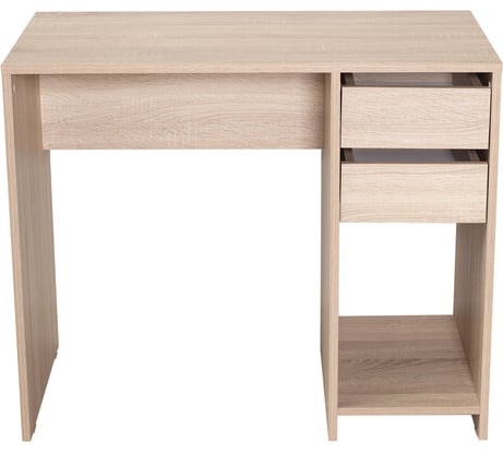 Письменный/компьютерный стол BRABIX scandi cd-017, 900x450x750 мм, 2 ящика, дуб сонома 641895