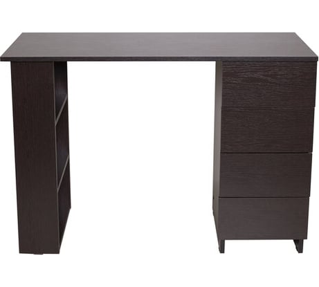 Письменный/компьютерный стол BRABIX scandi cd-016, 1100x500x750 мм, 4 ящика, венге 641893