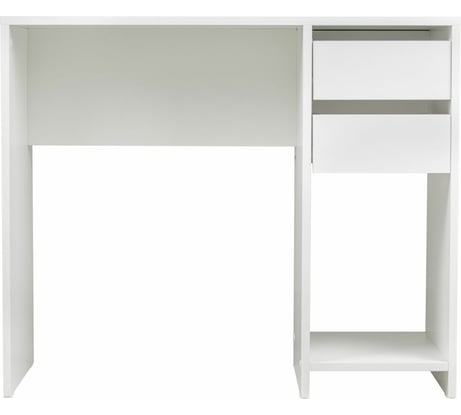 Письменный/компьютерный стол BRABIX scandi cd-017, 900x450x750 мм, 2 ящика, белый 641894