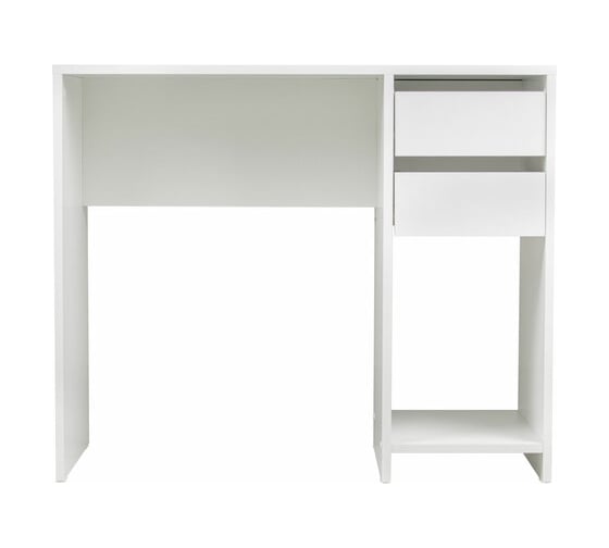 Письменный/компьютерный стол BRABIX scandi cd-017, 900x450x750 мм, 2 ящика, белый 641894