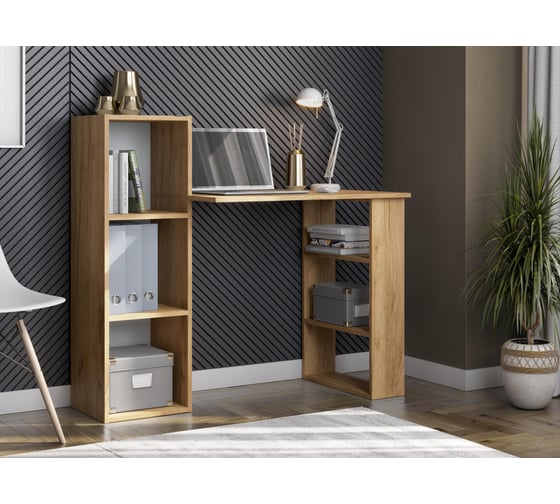 Стол Woodville stede дуб золотой 499605