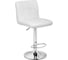 Барный стул Woodville paskal white/chrome 15436 1