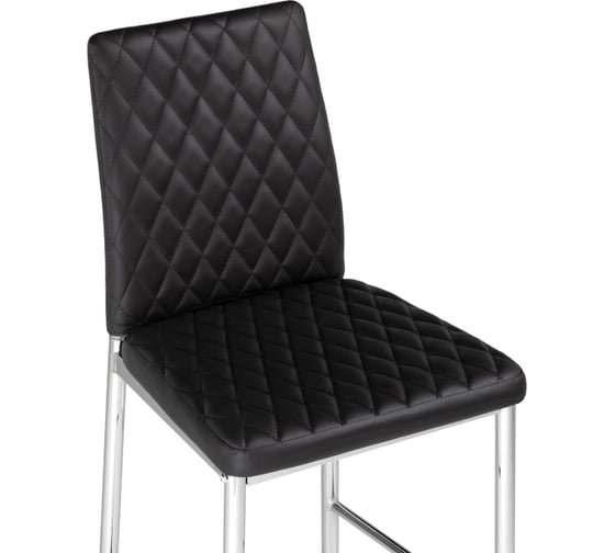 Барный стул Woodville teon black/chrome 15515