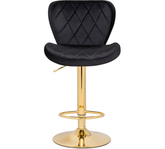 Барный стул Woodville porch black/golden 15506