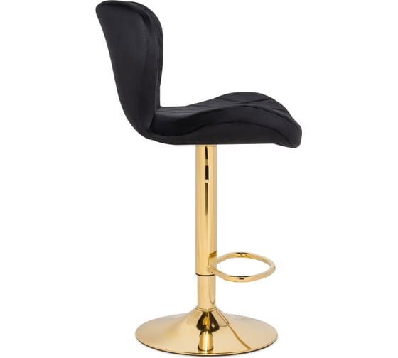 Барный стул Woodville porch black/golden 15506