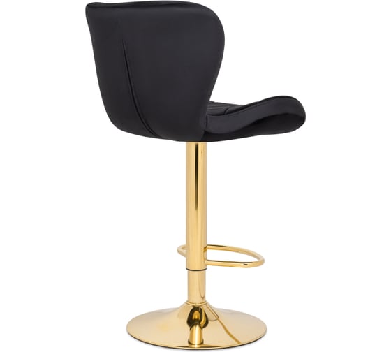 Барный стул Woodville porch black/golden 15506