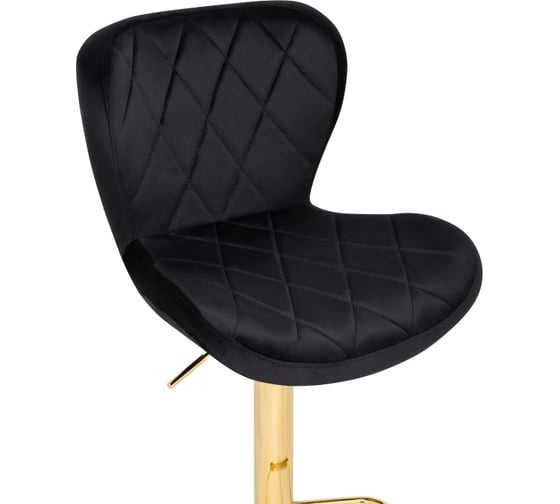Барный стул Woodville porch black/golden 15506