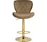 Барный стул Woodville porch dark beige/golden 15505 2