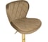 Барный стул Woodville porch dark beige/golden 15505 5