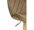 Барный стул Woodville porch dark beige/golden 15505 6