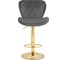 Барный стул Woodville porch dark gray/golden 15504 2