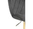 Барный стул Woodville porch dark gray/golden 15504 6