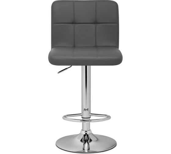 Барный стул Woodville paskal gray/chrome 15499