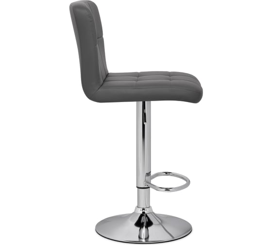 Барный стул Woodville paskal gray/chrome 15499